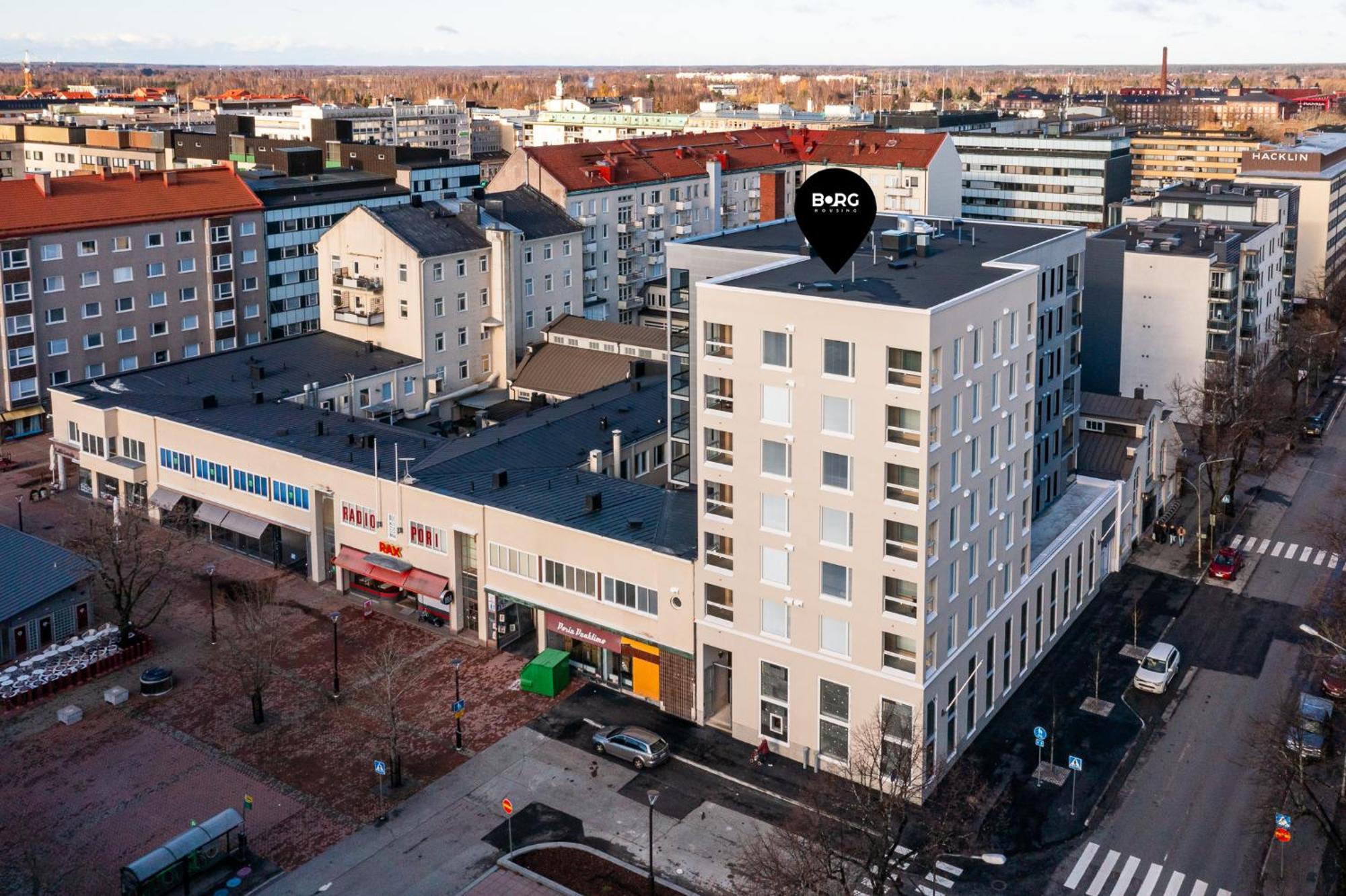 Borg Loft City Central Björneborg Eksteriør bilde